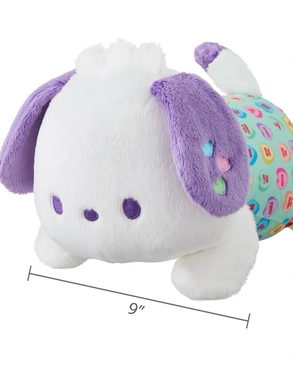 New sanrio pochacco Purple & White Plush - Soft Kids Stuffed Animal